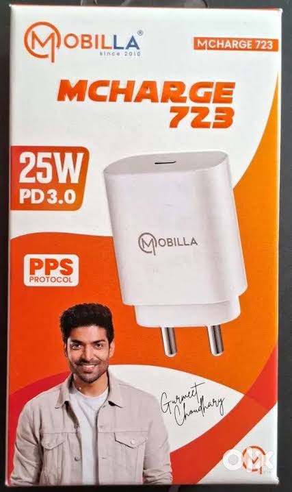Mobilla MCHARGE-723 25Watt PD Charger 3.0 with PPS Protocol Fast Charger