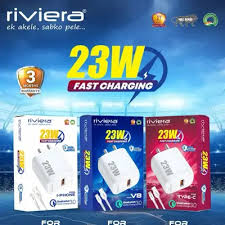 Riviera BOOSTER 12W Charger For Type-C with Data Cable