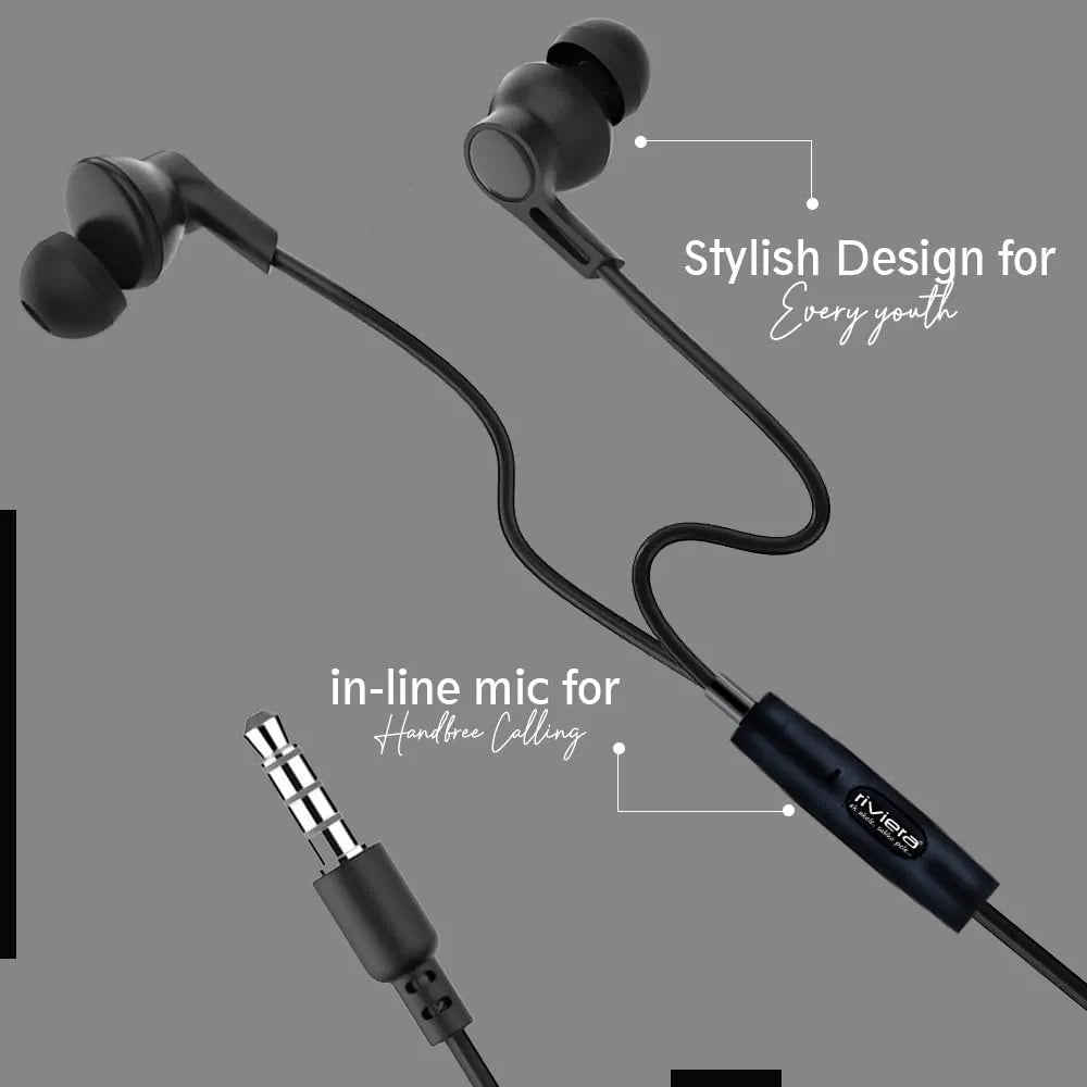 Riviera JINGLE Wired Earphones