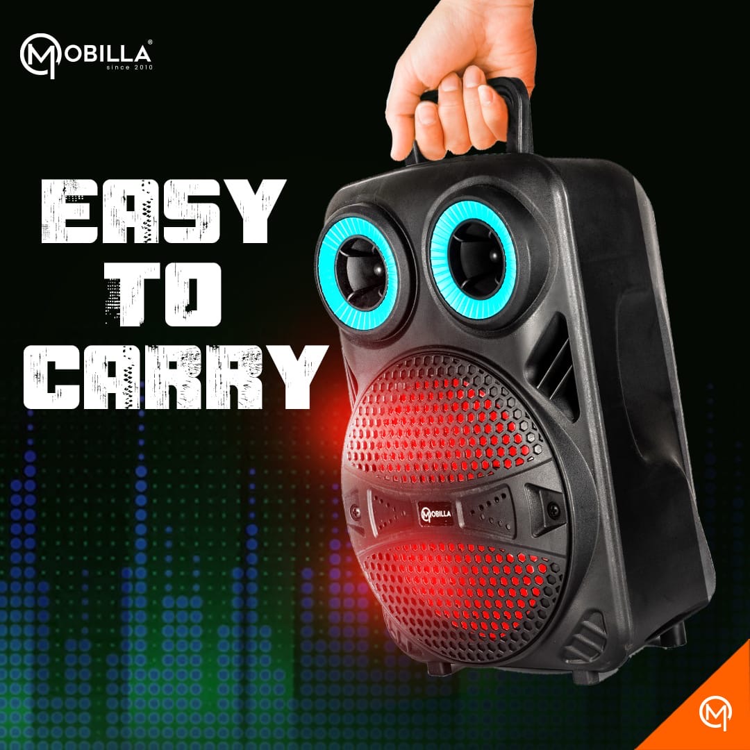 Mobilla CLUBBER 102 Party Speaker with Karaoke Wireless Mic