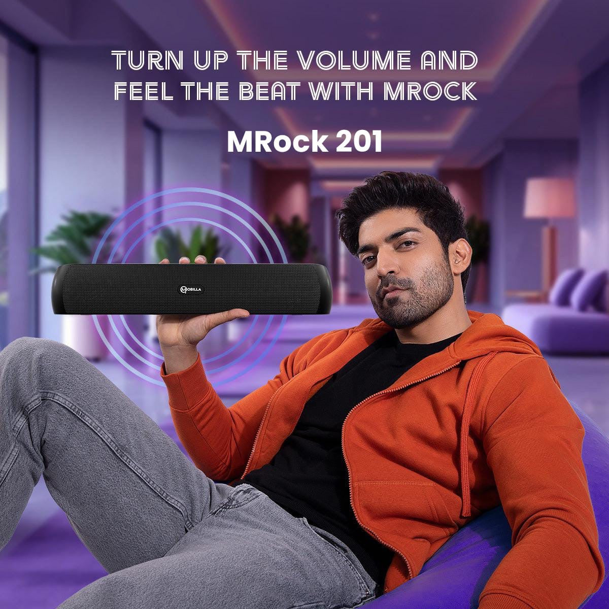 Mobilla MROCK 201 Wireless Mini Soundbar