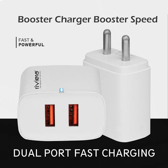 Riviera BOOSTER 12W Charger For Type-C with Data Cable