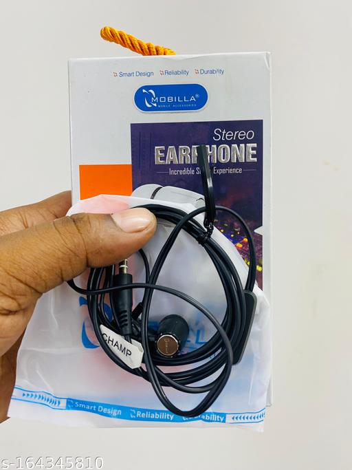 Mobilla MBHF70 Champ Stereo Wired Earphones