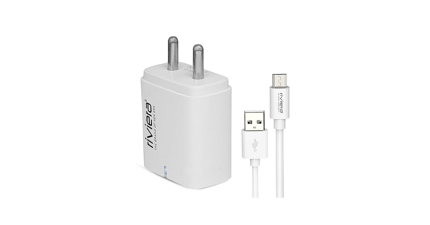 Riviera BOOSTER 12W Charger For Type-C with Data Cable
