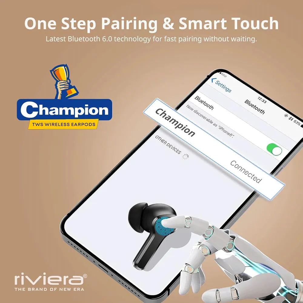 Riviera Champion TWS Wireless Earpods